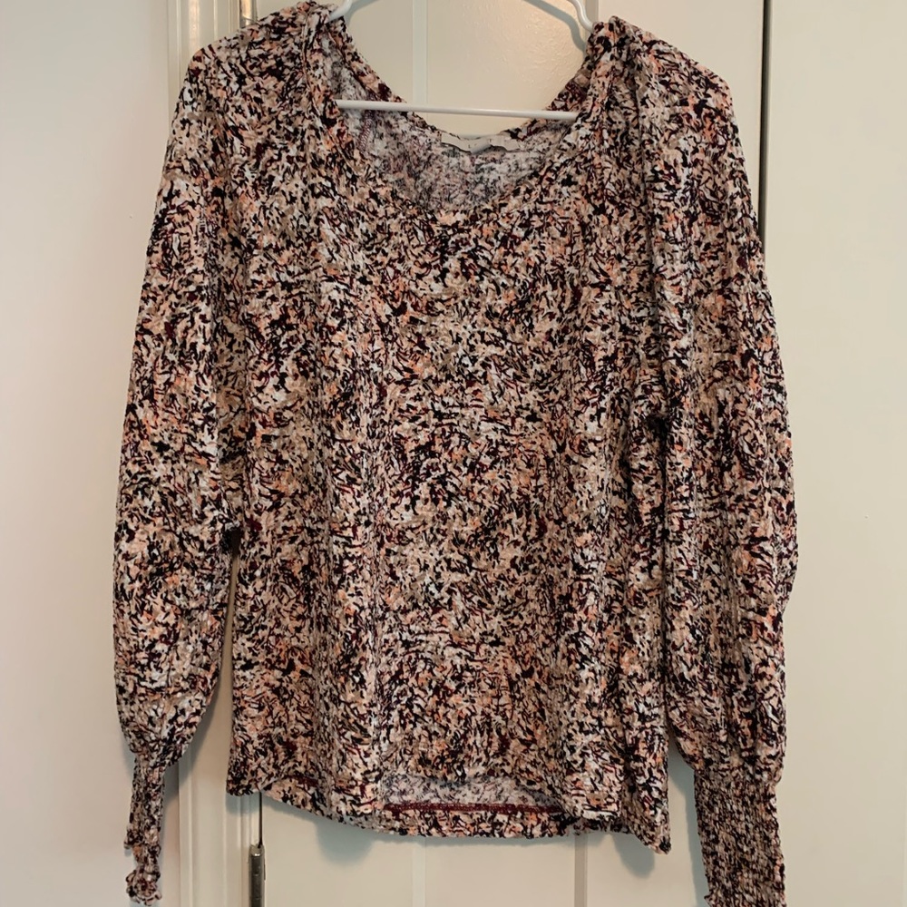 Loft long sleeve top